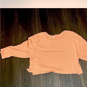 Blu Pepper Peach Knit Top